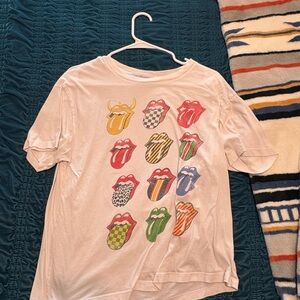 Daydreamer White Tee with Colorful Graphic Design